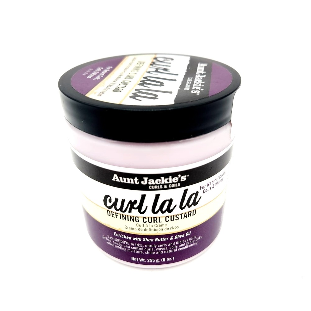 Aunt Jackie's Curl La La Curl Custard 9oz Moisturizing Anti-Frizz Cream - Picture 6 of 6